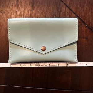 Portland Leather Goods envelope pouch Mint